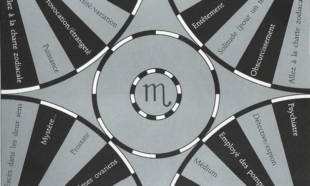 Pendule : Charte du Scorpion