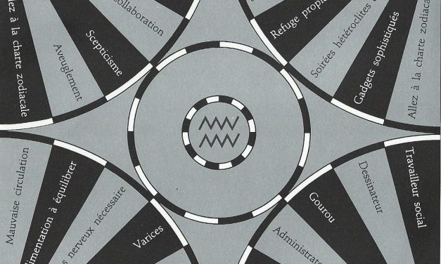 Pendule : Charte du Verseau