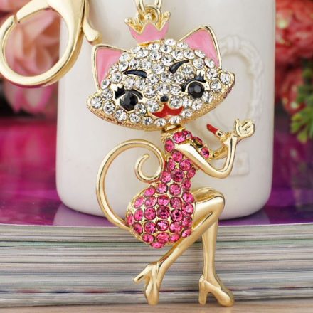 porte-cles-chat-princesse